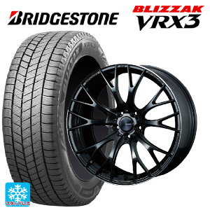 ミツビシ デリカD5(3DA系)用 245/45R19 102Q XL ブリヂストン ブリザック VRX3 正規品 # ウェッズ ウェッズスポーツ SA20R METAL-BLACK/F 新品スタッドレスタイヤホイール 4本セット