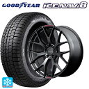 235/50R18 97Q グッドイヤー アイスナビ8 # レイズ ホムラ 2X7FT スポーツエディション B7J 18-7.5J 国産車用 スタッドレスタイヤホイール4本セット(2)