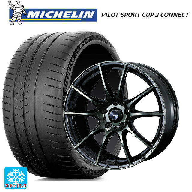 スバル レヴォーグ(VN系)用 245/40R18 97Y XL ミシュラン 正規品 パイロットスポーツカップ2コネクト ウェッズスポーツ SA25R WBC 新品サマータイヤホイール 4本セット