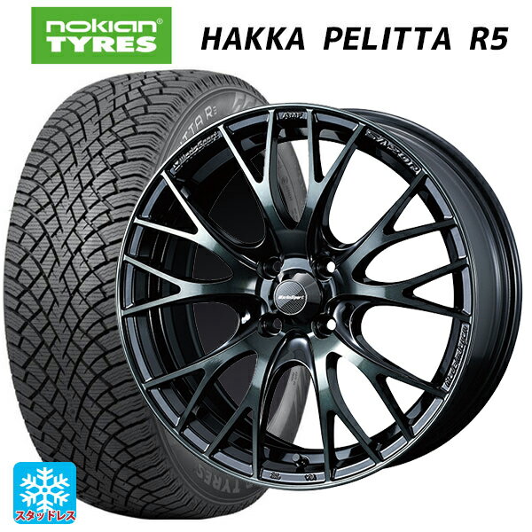 【6/22 20時〜 全品P5倍＆クーポン】215/60R16 99R XL ノキアン ハッカペリッタR5 ウェッズ ウェッズスポーツ SA20R WBC 16-6.5J 国産車用 スタッドレスタイヤホイール4本セット