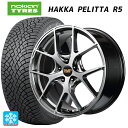 225/40R19 93T XL ノキアン ハッカペリッタR5 エムアイディー MID エクスクルーシブ 025F ハイパーメタルコートブラシュドフィニッシュ 19-8J 国産車用 スタッドレスタイヤホイール4本セット