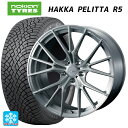 225/45R18 95T XL ノキアン ハッカペリッタR5 ウェッズ エフゼロ FZ-1 BRUSHED 18-7.5J 国産車用 スタッドレスタイヤホイール4本セット