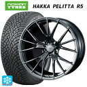 245/45R19 102T XL ノキアン ハッカペリッタR5 ウェッズ エフゼロ FZ-1 DIAMOND BLACK 19-9J 国産車用 スタッドレスタイヤホイール4本セット