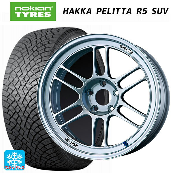 215/65R16 102R XL ノキアン ハッカペリッタR5 SUV エンケイ レーシング RPF1 シルバー 16-7J 国産車用 スタッドレスタイヤホイール4本セット