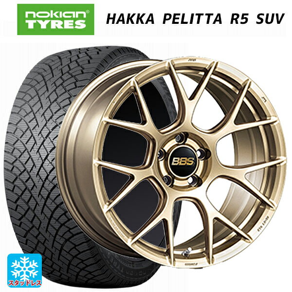 【4/4〜 最大3万円OFFクーポン】トヨタ アルファード(30系)用 235/50R18 101R XL ノキアン ハッカペリッタR5 SUV RE-V7 GL 新品スタッドレスタイヤホイール 4本セット