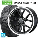 【10/27 10:59迄 全品P5倍&クーポン】225/40R19 93T XL ノキアン ハッカペリッタR5 ウェッズ ノヴァリス アセットS1 GUN-META/RIM POLISH 19-8J 国産車用 スタッドレスタイヤホイール4本セット