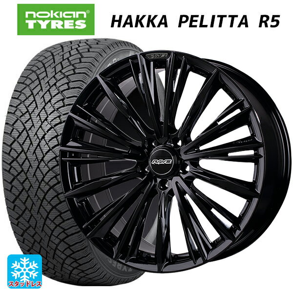 【6/11 1:59迄 全品ポイント5倍】225/50R18 99R XL ノキアン ハッカペリッタR5 レイズ ベルサス クラフトコレクション ヴォウジェ 2223 リミテッド GX 18-7J 国産車用 スタッドレスタイヤホイール4本セット