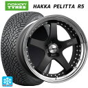 トヨタ プリウス(60系)用 225/45R19 96T XL ノキアン ハッカペリッタR5 タナベ SSR プロフェッサー SP4 フラットブラック 新品スタッドレスタイヤホイール 4本セット