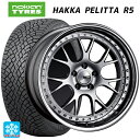 225/40R19 93T XL ノキアン ハッカペリッタR5 タナベ SSR プロフェッサー MS3 シルバー 19-8J 国産車用 スタッドレスタイヤホイール4本セット