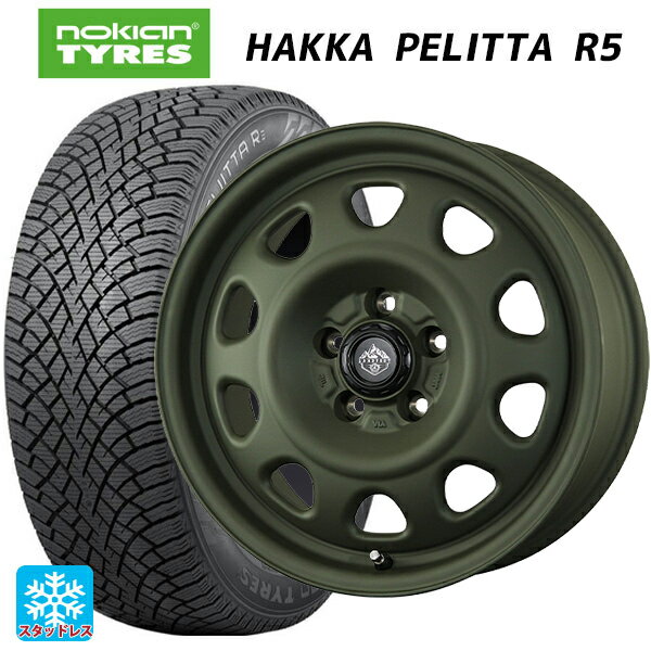 205/65R16 99R XL ノキアン ハッカペリッタR5 トピー ランドフット SWZ OD 16-7J 国産車用 スタッドレスタイヤホイール4本セット