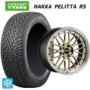 225/50R18 99R XL ノキアン ハッカペリッタR5 BBS LM GL-BKBD 18-8J 国産車用 スタッドレスタイヤホイール4本セット