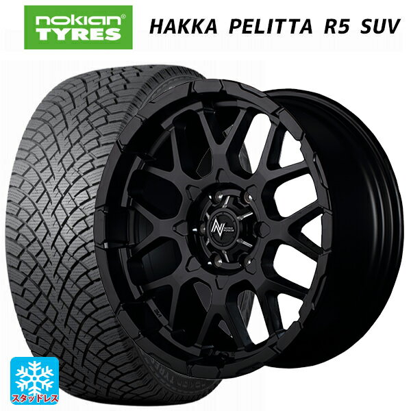 【6/20限定 全品P5倍＆クーポン】215/65R16 102R XL ノキアン ハッカペリッタR5 SUV エムアイディー ナイトロパワー M28バレット セミグロスブラック 16-7J 国産車用 スタッドレスタイヤホイール4本セット