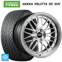 235/60R18 107R XL ノキアン ハッカペリッタR5 SUV BBS LM DS-BKBD 18-8J 国産車用 スタッドレスタイヤホイール4本セット(2)