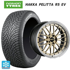 スバル フォレスター(SL系)用 235/50R19 103T XL ノキアン ハッカペリッタR5 EV BBS LM GL-BKBD 新品スタッドレスタイヤホイール 4本セット