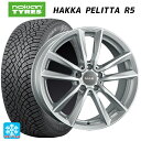 【最大3万円OFFクーポン 4/27 9:59迄】メルセデスベンツ Cクラス(W205)用 225/55R16 99R XL ノキアン ハッカペリッタR5 マック ブレーメン シルバー 新品スタッドレスタイヤホイール 4本セット