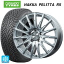 メルセデスベンツ A35(W177)用 235/40R18 95T XL ノキアン ハッカペリッタR5 エアフルト シルバー 新品スタッドレスタイヤホイール 4本セット