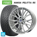 トヨタ スープラ(DB系)用 225/45R18 95T XL ノキアン ハッカペリッタR5 エルツ シルバーポリッシュ 新品スタッドレスタイヤホイール 4本セット