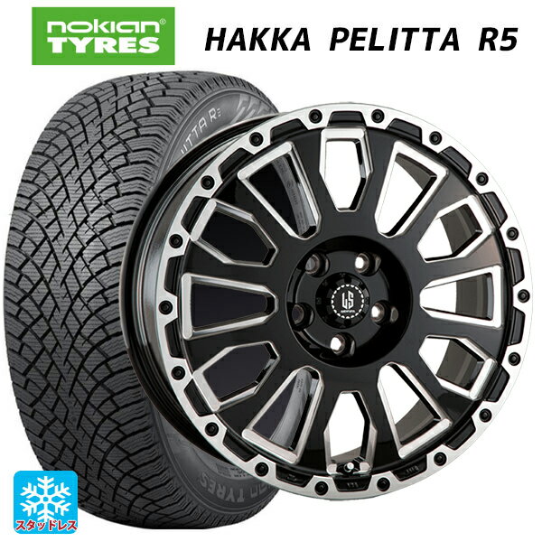 【最大3万円OFFクーポン 5/16 1:59迄】トヨタ ヴォクシー(90系)用 205/60R16 96R XL ノキアン ハッカペリッタR5 ラ・ストラーダ アベンチュラ GBM 新品スタッドレスタイヤホイール 4本セット