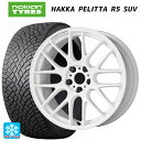 トヨタ ハリアー(80系)用 225/65R17 106R XL ノキアン ハッカペリッタR5 SUV エモーション M8R WHT 新品スタッドレスタイヤホイール 4本セット