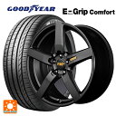 225/45R17 94W XL グッドイヤー エフィシェントグリップ コンフォート マルカサービス RMP 050F セミグロスガンメタ 17-7J 国産車用 サマータイヤホイール4本セット