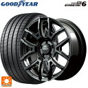 225/40R18 92Y XL グッドイヤー イーグル F1 アシメトリック6 # レイズ チームデイトナ F6ドライブ(訳あり) BNC 18-7.5J 国産車用 サマータイヤホイール4本セット