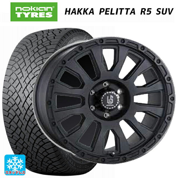 【最大3万円OFFクーポン 5/16 1:59迄】トヨタ ランドクルーザープラド(150系)用 265/60R18 114R XL ノキアン ハッカペリッタR5 SUV ラ・ストラーダ アベンチュラ WB 新品スタッドレスタイヤホイール 4本セット