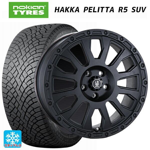 【最大3万円OFFクーポン 5/16 1:59迄】トヨタ ハリアー(80系)用 225/65R17 106R XL ノキアン ハッカペリッタR5 SUV ラ・ストラーダ アベンチュラ WB 新品スタッドレスタイヤホイール 4本セット