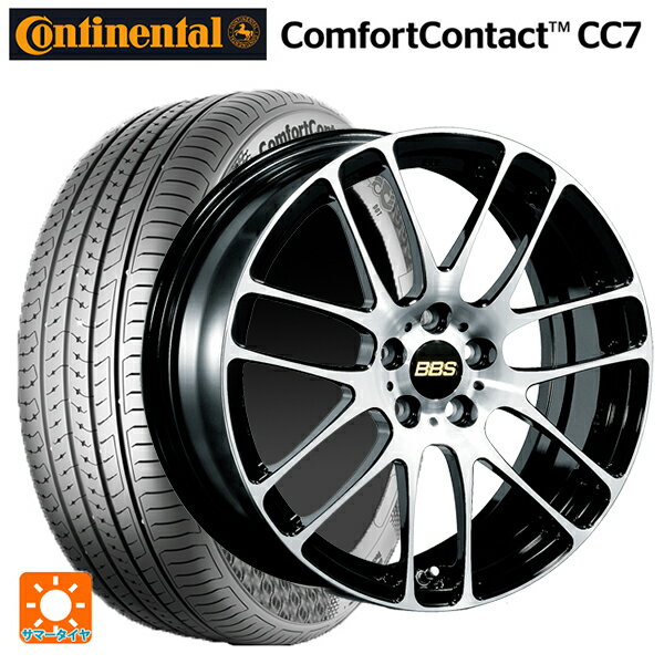 【6/22 20時〜 全品P5倍＆クーポン】205/60R16 92V コンチネンタル コンフォートコンタクト CC7 正規品 BBS RE-L2 BKD 16-6.5J 国産車用 サマータイヤホイール4本セット