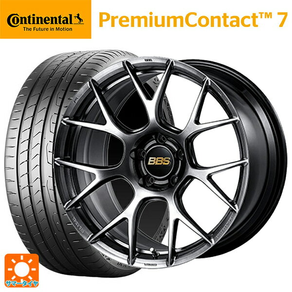 ホンダ ZR-V(RZ4)用 225/55R18 98V コンチネンタル プレミアムコンタクト 7 正規品 BBS RE-V7 DB 新品サマータイヤホイール 4本セット