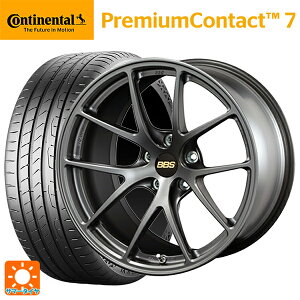 【10/27 10:59迄 全品P5倍&クーポン】ニッサン エクストレイル(33系)用 235/60R18 107V XL コンチネンタル プレミアムコンタクト 7 正規品 BBS RI-A MGR 新品サマータイヤホイール 4本セット
