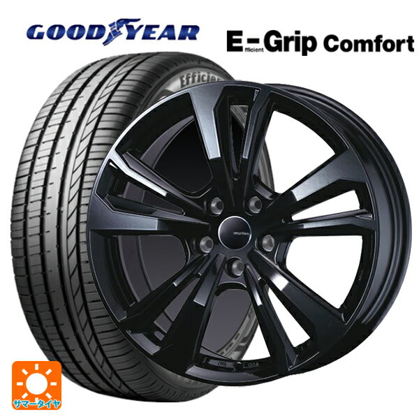 【6/11 1:59迄 全品ポイント5倍】ミニ ミニクロスオーバー(F60)用 225/50R18 95W グッドイヤー エフィシェントグリップ コンフォート ティーエーエス スマートライン 365 ブラック 新品サマータイヤホイール 4本セット