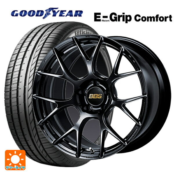 ホンダ シビック タイプR(FL5)用 245/40R18 97W XL グッドイヤー エフィシェントグリップ コンフォート RE-V7 BK 新品サマータイヤホイール 4本セット