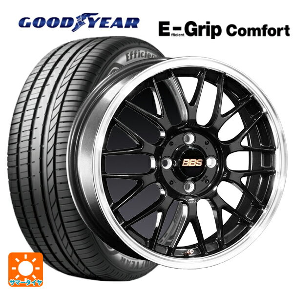 【6/15〜16限定 全品P5倍＆クーポン】165/45R16 74V XL グッドイヤー エフィシェントグリップ コンフォート BBS RG-F BBD 16-5.5J 国産車用 サマータイヤホイール4本セット