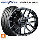 【8/20限定 最大3万円OFFクーポン】トヨタ ノア(90系)用 215/45R18 93W XL グッドイヤー イーグルF1 スポーツ レイズ ホムラ 2X7FA YNL 新品サマータイヤホイール 4本セット