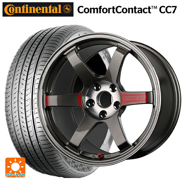 185/60R15 84H コンチネンタル コンフォートコンタクト CC7 正規品 レイズ ボルクレーシング TE37SL サーガ PG 15-7J 国産車用 サマータイヤホイール4本セット
