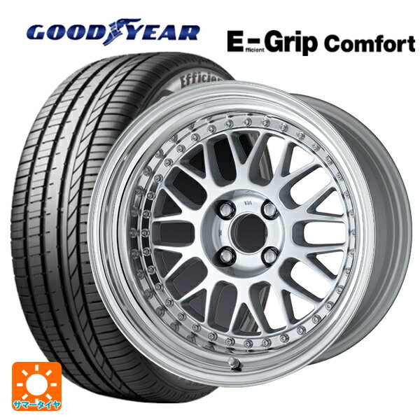 165/45R16 74V XL グッドイヤー エフィシェントグリップ コンフォート ワーク マイスター M1 3ピース SIL 16-5J 国産車用 サマータイヤホイール4本セット