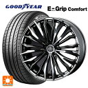 245/40R19 98W XL グッドイヤー エフィシェントグリップ コンフォート ウェッズ クレンツェ フェルゼン 358 エボ SBCポリッシュ 19-8J 国産車用 サマータイヤホイール4本セット(2)