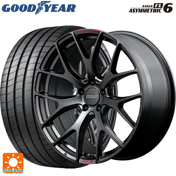 225/40R19 93Y XL グッドイヤー イーグル F1 アシメトリック6 レイズ ホムラ 2X7FT スポーツエディション B7J 19-8J 国産車用 サマータイヤホイール4本セット