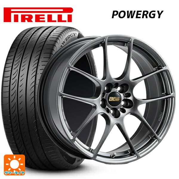 【6/22 20時〜 全品P5倍＆クーポン】215/50R17 95W XL ピレリ パワジー 正規品 BBS RF DB 17-7J 国産車用 サマータイヤホイール4本セット