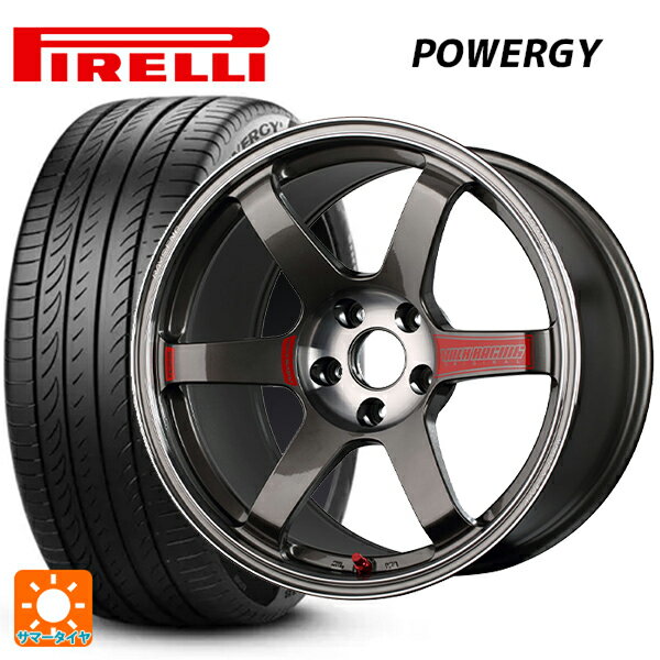 225/55R18 98H ピレリ パワジー 正規品 レイズ ボルクレーシング TE37SL サーガ PG 18-8.5J 国産車用 ..