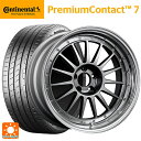225/45R18 95Y XL コンチネンタル プレミアムコンタクト 7 正規品 タナベ SSR プロフェッサー TF1 チタンシルバー 18-7J 国産車用 サマータイヤホイール4本セット