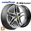 【9/3 20時~ 全品P5倍&クーポン】トヨタ RAV4(50系)用 225/60R18 100V グッドイヤー エフィシェントグリップ コンフォート エムアイディー MID エクスクルーシブ 025SV ハイパーメタルコート/ブラシュド/アンダーカット 新品サマータイヤホイール 4本セット