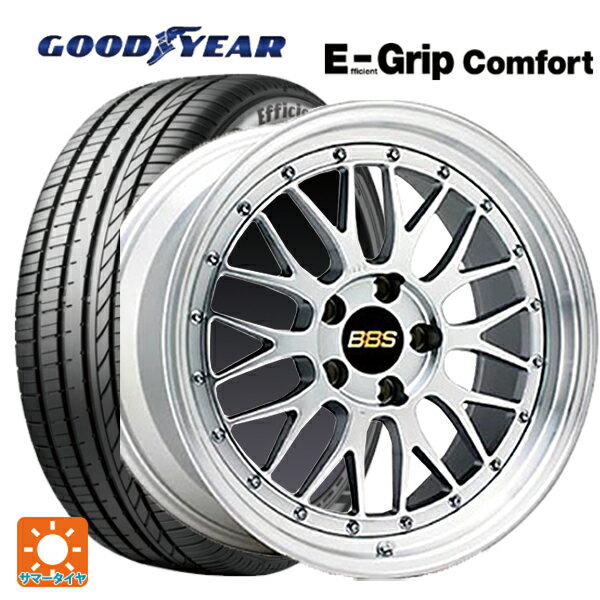 【10/14 20時〜最大3万円OFFクーポン】225/40R19 93W XL グッドイヤー エフィシェントグリップ コンフォート BBS LM DS-SLD 19-7.5J 国産車用 サマータイヤホイール4本セット