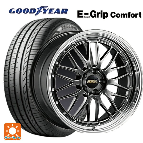 225/45R19 96W XL グッドイヤー エフィシェントグリップ コンフォート BBS LM DB-BKBD 19-8J 国産車用 サマータイヤホイール4本セット