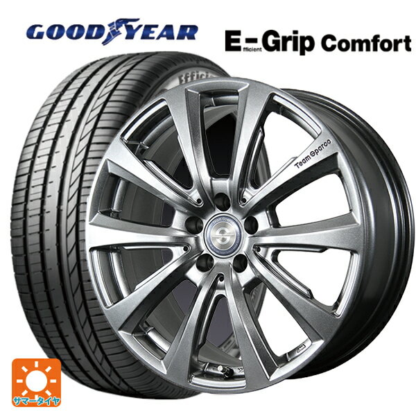 【6/11 1:59迄 全品ポイント5倍】ミニ ミニクーパー(ガソリン車)(F66)用 215/40R18 89W XL グッドイヤー エフィシェントグリップ コンフォート トピー チームスパルコ ヴァローザ バージョン02 MG 新品サマータイヤホイール 4本セット