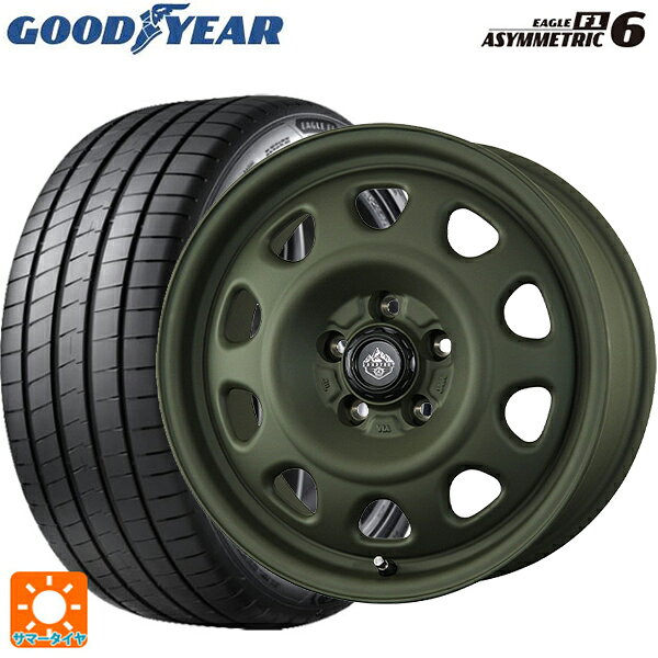 205/50R17 93Y XL グッドイヤー イーグル F1 アシメトリック6 # トピー ランドフット SWZ OD 17-7J 国産車用 サマータイヤホイール4本セット
