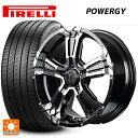 トヨタ ヴォクシー(90系)用 205/60R16 92V ピレリ パワジー 正規品 エムアイディー ナイトロパワー クロスクロウ ブラックメタリック+ミラーカット 新品サマータイヤホイール 4本セット