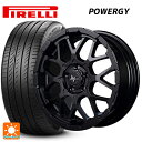 215/45R18 93W XL ピレリ パワジー 正規品 # エムアイディー ナイトロパワー M28バレットエス(訳あり) セミグロスブラック 18-7J 国...