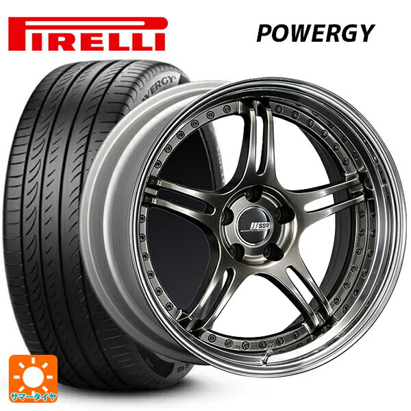 【最大3万円OFFクーポン 5/16 1:59迄】225/55R19 99V ピレリ パワジー 正規品 タナベ SSR プロフェッサー SPX ハイメタルブロンズ 19-8J 国産車用 サマータイヤホイール4本セット