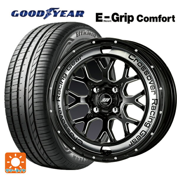 【6/22 20時〜 全品P5倍＆クーポン】165/55R14 72V グッドイヤー エフィシェントグリップ コンフォート ワーク クラッグ CKV BCC 14-4.5J 国産車用 サマータイヤホイール4本セット